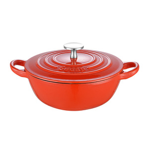 Venta al por mayor clásico de hierro fundido estofado y olla de sopa para el hogar y la cocina del Hotel regalo de negocios - Product Image 6