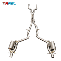 Sistema de Escape Catback con Válvulas de Longitud Igual para Mercedes-Benz W213 E63 E63S AMG Facelift 4.0T 2016+ Sistema de Escape Valvetronic