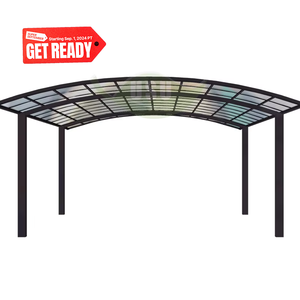 USU personnalisé polycarbonate aluminium abris <span class=keywords><strong>de</strong></span> <span class=keywords><strong>jardin</strong></span> auvents <span class=keywords><strong>de</strong></span> balcon <span class=keywords><strong>abri</strong></span> d'auto - Product Image 1
