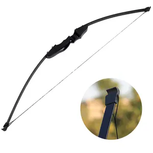 Bow And Arrow Hunting Shooting Archery Split Straight Hunting Style 30-40 Pounds Non Reflexive Beginner Level Bow And Arrow