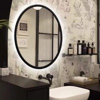 Miroir mural le plus vendu pour la décoration moderne de la maison, salon, chambre, salle de bain, à suspendre au mur, disponible à bon prix