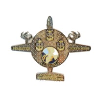 Monedas de desafío 3D al por mayor, monedas coleccionables de diseño que se pueden abrir con temática naval personalizada con motivos de águila y caballo