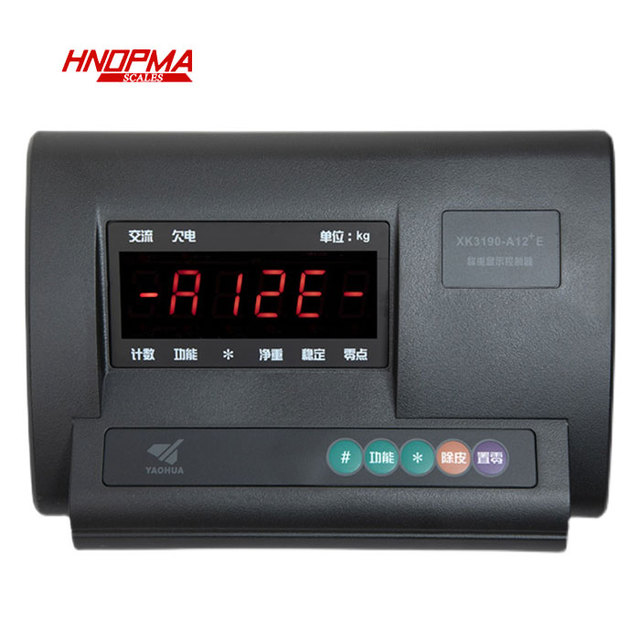 Yaohua Xk3190 A12*e Plastic OEM/ODM Electronic Digital Animal Platform Waterproof Load Cell Weighing Indicator