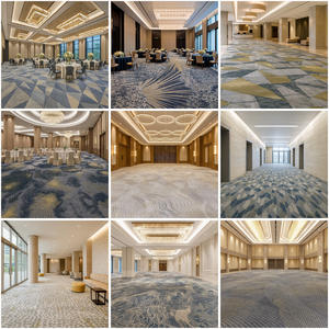 Роскошный Печатный ковер, Современная Эстетическая роскошная отделка для выставочных залов, машинки для молитвенных комнат-моющиеся Нескользящие - Product Image 3