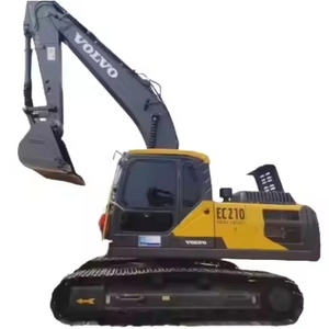 Excavatrice hydraulique Volvo EC210 d'occasion en vente à prix réduit, d'origine, deuxième main, pelle sur chenilles, composant moteur principal - Product Image 1
