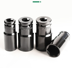 20pcs 8-32mm 1/2\" <b>Impact</b> <b>Socket</b> Kit Metric Imperial Drive Air Garage Deep Lengthen Electric Wrench Accessory Steel Sleeve Set - Product Image 5