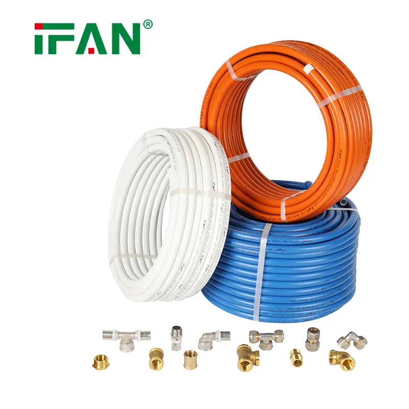 IFAN Home Water System Brass Fitting Compression 16-32mm Pex Pipe For Water Supply