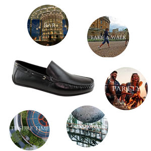 CHOOZII – robe de mariage italienne <span class=keywords><strong>sans</strong></span> dentelle pour homme, noir, grande taille 48, britannique Oxford, <span class=keywords><strong>chaussures</strong></span> <span class=keywords><strong>bateau</strong></span> - Product Image 5