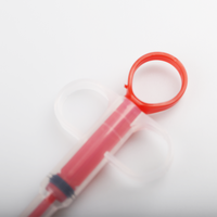 Kit d'alimentation pour animaux de compagnie (chiens et chats) avec seringue à pilules, haute qualité, prix de gros, distributeur de médicaments en PP+Silicone, facile à nettoyer