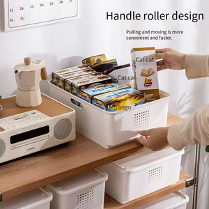 حاويات تخزين الطعام المنزلية البلاستيكية المربعة بتصميم مختصر من الصين Rmier - Product Image 2
