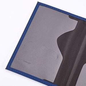 Housse de protection pour passeport en cuir PU avec carte du monde dorée, design personnalisé, vente en gros - Product Image 5