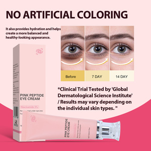 Crema Contorno <span class=keywords><strong>de</strong></span> <span class=keywords><strong>Ojos</strong></span> Rosa con Niacinamida, Blanqueadora, Antiarrugas, Reafirmante, Elimina Líneas Finas, Anti-Hinchazón, Anti-Ojeras - Product Image 4