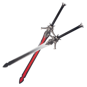 Modèle 1:1 Épée de rébellion du jeu <span class=keywords><strong>Devil</strong></span> <span class=keywords><strong>May</strong></span> <span class=keywords><strong>Cry</strong></span> <span class=keywords><strong>Dante</strong></span> 129cm 2.8kg Équipement de jeu Décoration de la maison Collection de jeux d'anime - Product Image 1