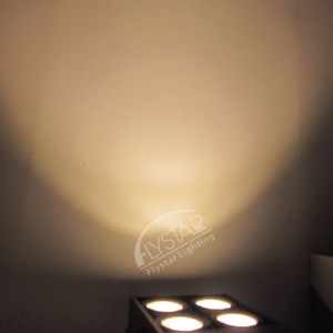 Showtec ไฟบลินเดอร์เวที4ตาสีขาวอบอุ่นและสีคูลไวท์4x100W ไฟผู้ชมเมทริกซ์ LED สำหรับสวน - Product Image 6