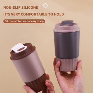 Wevi 360Ml Phong Cách Mỹ Thép Không Gỉ Chân Không Cách Nhiệt Cốc Cà Phê Nhựa Rơm Nắp Cắm Trại Tùy Chỉnh Logo Nóng Nhiệt - Product Image 2