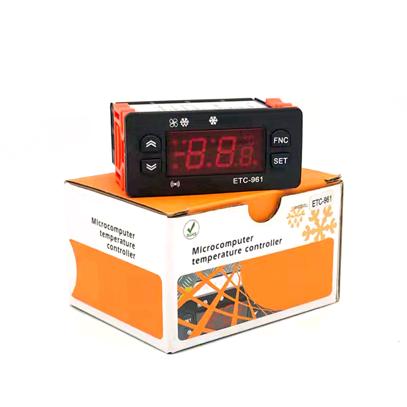 230V ЖК-дисплей регулятор для холодильных камер Черный регулятор температуры на светодиодах повышенной холодильное цифровой регулятор температуры ETC-974/ETC-961