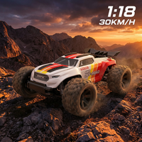 Coche RC MJX 18208 Escala 1/18, 4WD, Alta Velocidad 30km/h, Control Remoto de 4 Canales, Vehículo Todoterreno, GPS, Listo para Usar, Cargador, Alcance de 80-100m