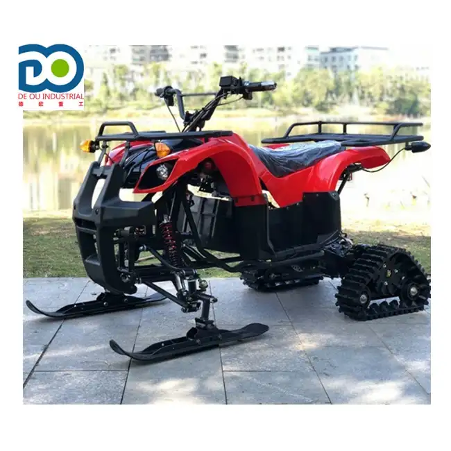 Shandong direct factory 4 wheel mini electric snowmobile, snow vehicle, kids snowm slider for sale