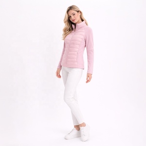 Veste d'équitation d'hiver de haute qualité pour femmes, nouvelle arrivée, rembourrée de duvet de canard blanc, logo personnalisé, coupe-vent, manteau d'équitation pour femmes - Product Image 4