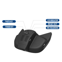 HD Verborgen Dashcam G-sensor WiFi App Nachtzicht 1 Jaar Garantie voor Ford Focus 2019 met hoge specificaties