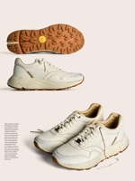 Chaussures pour hommes personnalisées, vintage, en cuir véritable, semelle épaisse, légères, respirantes, chaussures de course décontractées, baskets