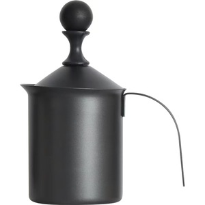 Mousseur à <span class=keywords><strong>lait</strong></span> pour café, crème à café, barista, logo personnalisé, acier inoxydable 304, pompe <span class=keywords><strong>manuelle</strong></span> - Product Image 1