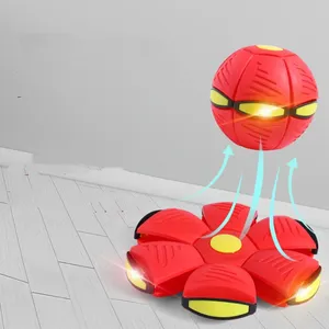 Luminosa Magia Deformação Liberação Elastic Ball Toy Pai-Filho Brilhante Bouncy Anti-pressão Bola TPR Material