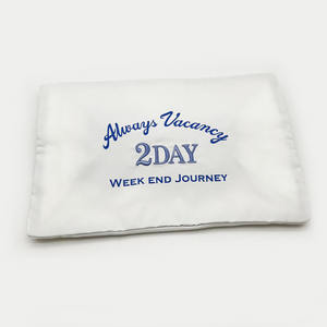 Blue Large Capacity Custom Embroidered Packing <b>Cube</b> Nylon Mesh Travel Bag Travel organizer Different Size - Product Image 3