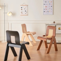Chaise de salle à manger mobile en bois massif, style Wabi-sabi, design vintage, chaise C rétro en rotin tressé, inspiration française, luxe léger