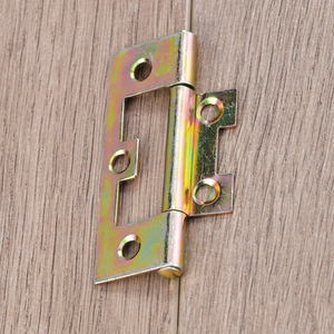 Furniture Hinge Iron Surface Mount Antique Bronze Red Bronze Silver Black Five Colors Durable Traditional H Type - Product Image 4