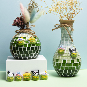 แจกันไม้โมเสคสำหรับวันแม่ ของตกแต่งทำมือ DIY - Product Image 2