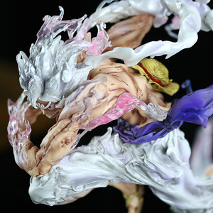 Nuova Action Figure 2025 <span class=keywords><strong>Anime</strong></span> ONE PIECE Monkey D. Luffy Nika Gear 5 con Due Teste, Modello in PVC con Effetti Speciali, Confezionata - Product Image 4