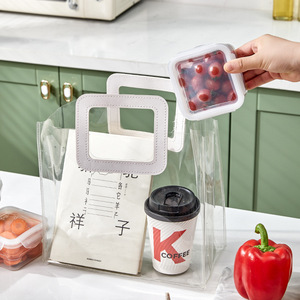 Hiện đại chống oxy hóa PP Trái Cây Rau lưu trữ container nhựa tiêm kỹ thuật cho nhà bếp du lịch tủ lạnh bơ - Product Image 4