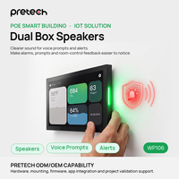 Tableta Android para Sala de Reuniones con Pantalla LED, Barra de Estado, Sensor de Radar, Pantalla de Pared con NFC, Programación de Salas, OEM GMS