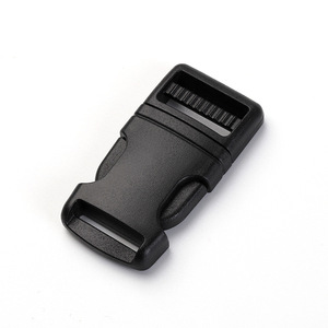 หัวเข็มขัดพลาสติกสีดำ เส้นผ่านศูนย์กลางภายใน 20 มม. สายรัดกระเป๋าเป้สะพายหลัง อุปกรณ์เสริม ห่วงรูปตัว D สีทึบ สำหรับกระเป๋านักเรียน ทนทานต่อการสึกหรอ - Product Image 2