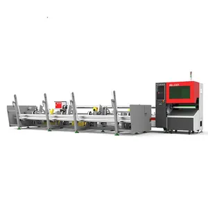 FLT-6016LN Promotie 3000W Gesneden Buis 1000W 2000W Cnc Buis Fiber Metaal Lasersnijmachine Voor Metalen Stalen Buis