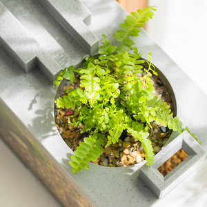 Mini <span class=keywords><strong>Acquario</strong></span> Creativo con Filtro, Ultra Silenzioso, Riscaldato per <span class=keywords><strong>Pesci</strong></span> Tropicali, Decorazione da Scrivania - Product Image 4
