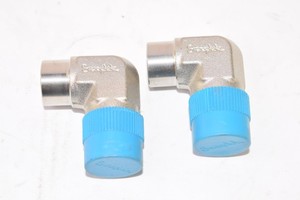 PLC Lot of 2 NEW 316 <strong>PLN</strong> Elbow Fittings, 1/2'' Warranty Product - Product Image 1
