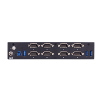Moxa UPort 1610-8 8포트 RS-232 USB-시리얼 컨버터 1U 랙 마운트