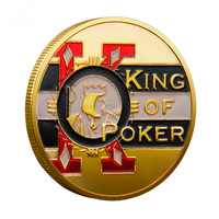 Pièce commémorative en fer Stock Ace King – Conception personnalisée, pièce moulée sous pression, cadeau souvenir pour les cartes de poker de Las Vegas – Guard