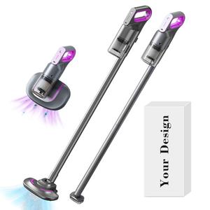 0728 Household Wireless <b>Vacuum</b> Cleaner 3 in 1, <b>Portable</b> Cordless Automatic Dust Mite Remover with Cyclonic Suction Power - Product Image 3