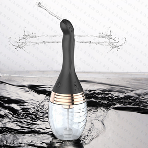Automatische Elektrische Klysma Vagina & Anal Cleaner Douche Lamp Ontwerp Medisch <span class=keywords><strong>Rubber</strong></span> Gezondheidshygiëne Anale Seksspeeltje Klysma - Product Image 4