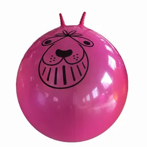 Bola de hopper transparente para exercício, bola de pulo para crianças e adultos