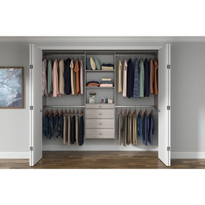 Fabricante de Muebles para Dormitorio, Organizadores de Armarios de Madera Personalizados, Sistema de Vestidor con Cajones - Product Image 6