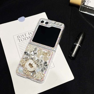 Luxe Glitter Citrouille Couronne Grand Diamant Style <span class=keywords><strong>Silicone</strong></span> TPU Mobile Téléphone Pliant Couverture Cas Pour Samsung Galaxy <span class=keywords><strong>Z</strong></span> <span class=keywords><strong>Flip</strong></span> 3 <span class=keywords><strong>4</strong></span> 5 - Product Image 5