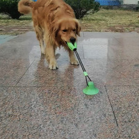 Juguete Masticable para Perros TPR en Oferta, Juguete para Masticar y Limpiar los Dientes, Dispensador de Comida, Resistente a Mordidas, con Ventosa