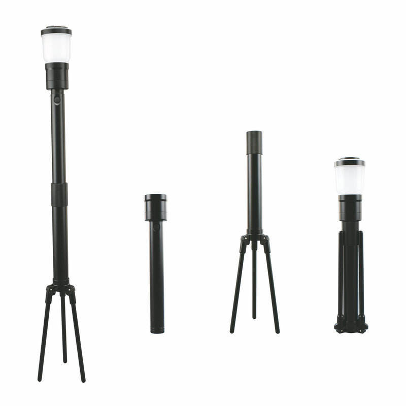 F867 โคมไฟแบบชาร์จไฟได้สีดำ (42*157 มม.)