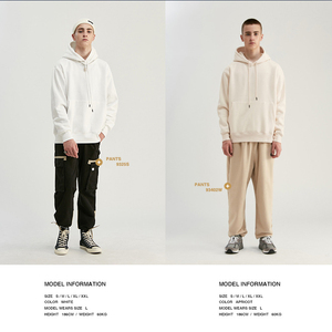 เสื้อฮู้ดไหมพรมคอตตอนพรีเมียมแบบสั่งทำพิเศษสำหรับฤดูหนาว ไซส์ใหญ่พิเศษสำหรับผู้ชาย XXXXL - Product Image 5