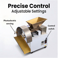 Machine à diviser la pâte électrique automatique conviviale, fonctionnement à un bouton, 200 pièces/min, 220V/110V, pour petites entreprises