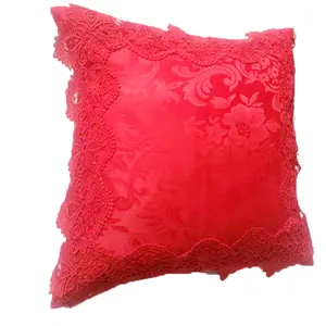 Housse de coussin carrée brodé, taie d'oreiller décoratif pour la maison, Style Floral, pour canapé, 1 pièce